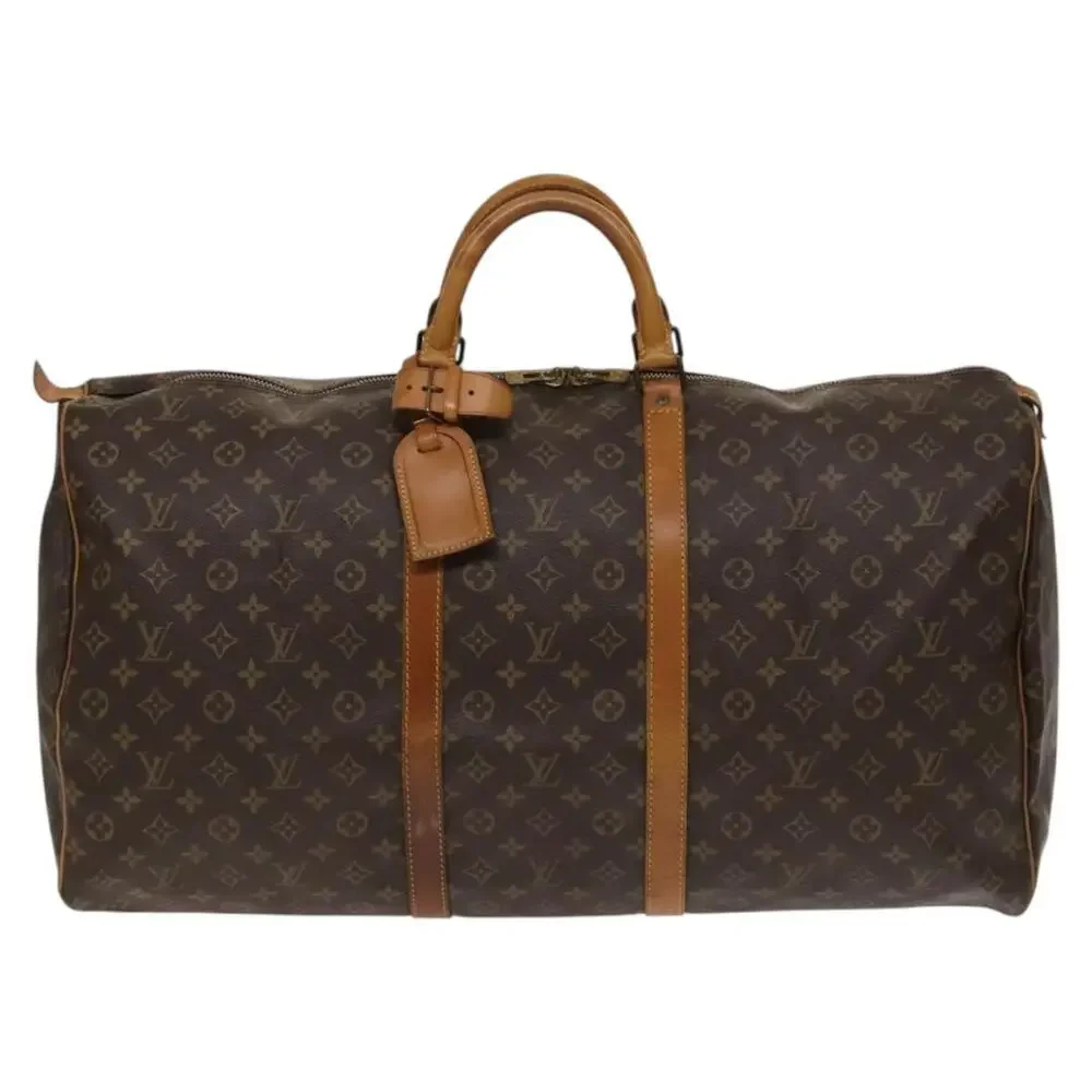 LOUIS VUITTON Monogram Keepall 60 Boston Bag M41422